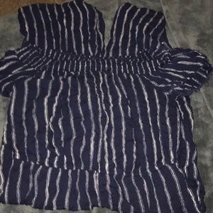 Off the shoulder jumpsuit